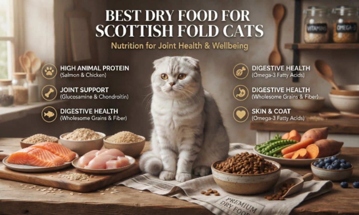 Best Dry Food for Scottish Fold Cats: High-Protein, Low-Carb Picks and Feeding Tips 