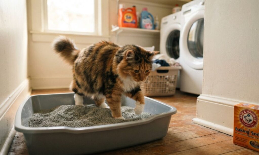 Can You Put Baking Soda in Cat Litter?