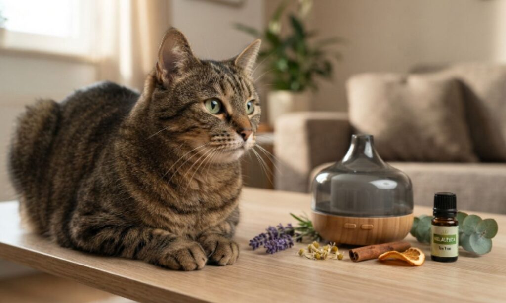 Common Myths About Essential Oils and Cats