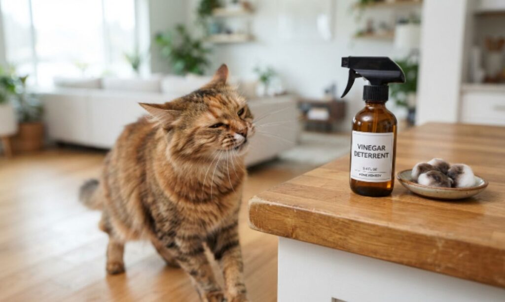 Does Vinegar Actually Keep Cats Away?