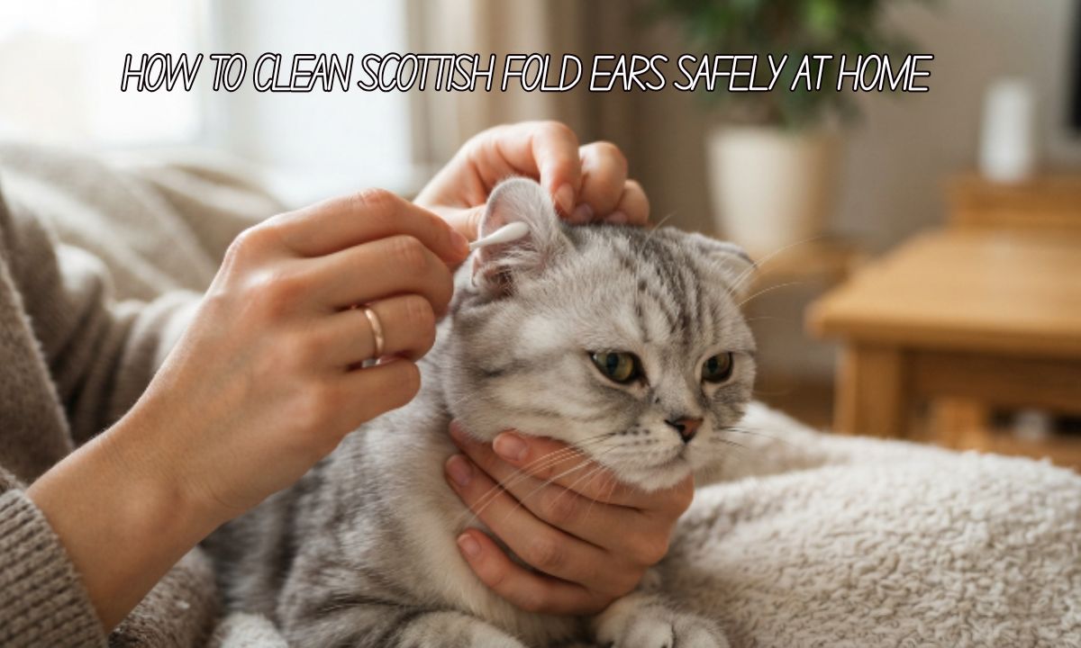 How to Clean Scottish Fold Ears Safely at Home