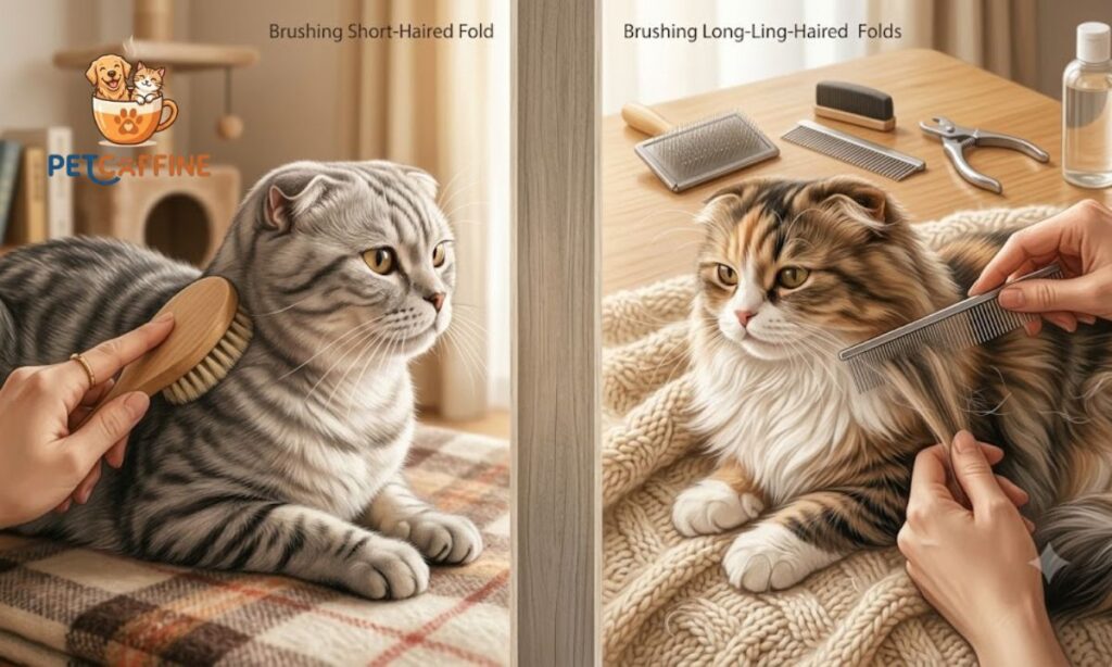 Scottish Fold Coat Types: What You're Working With