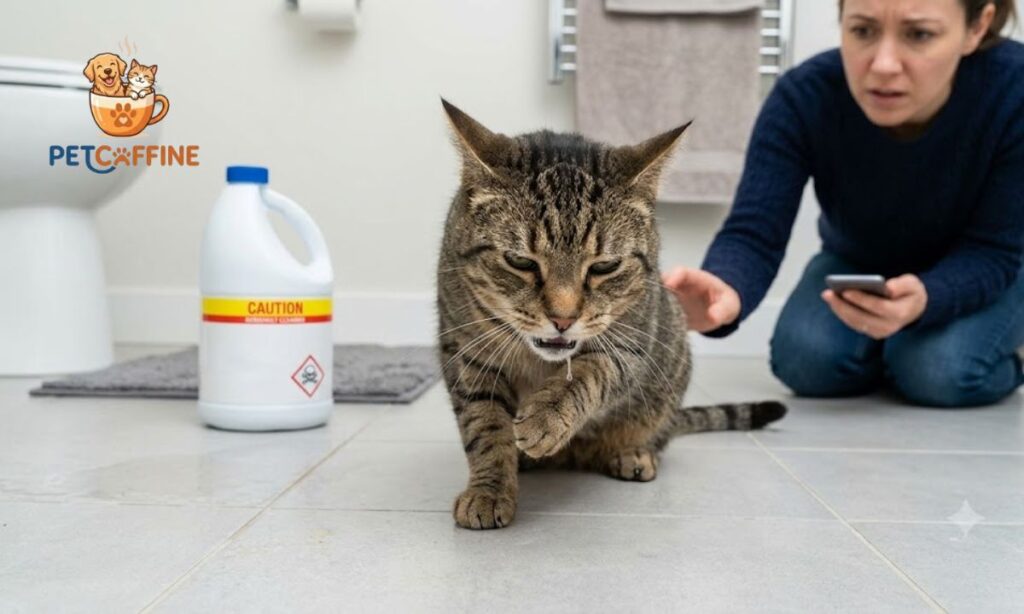 Symptoms of Bleach Exposure in Cats