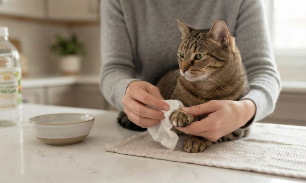 What to Do If Your Cat Is Exposed to Vinegar