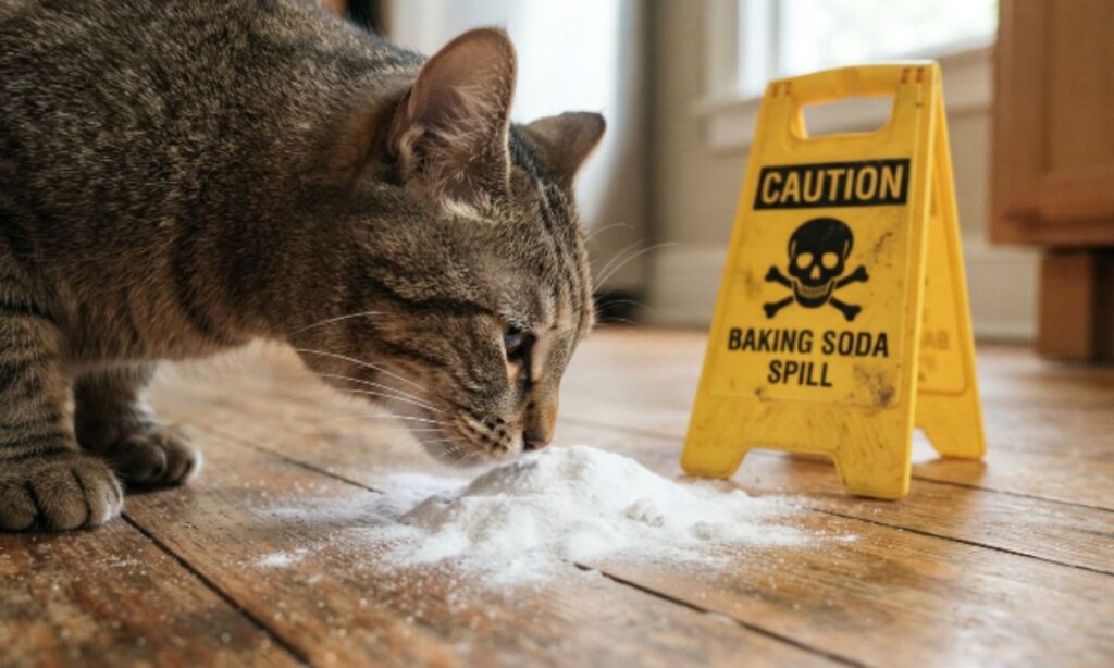 When Baking Soda Becomes Dangerous for Cats