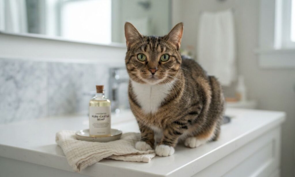 When It Okay to Use Castile Soap on a Cat