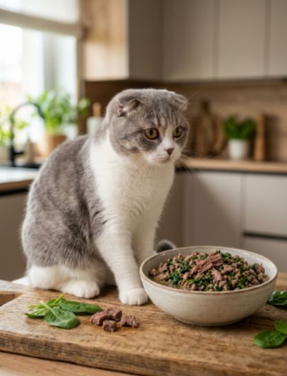 Beef and Spinach Mix