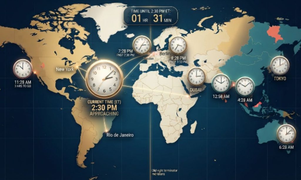 Does the Time Zone Affect the Countdown