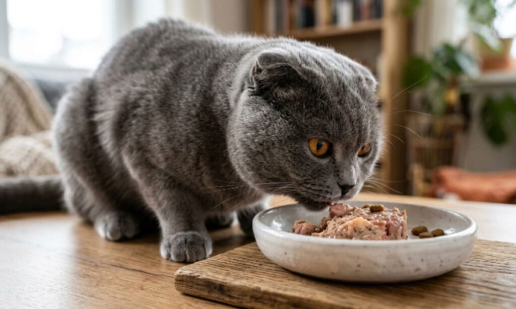 Feeding a Scottish Fold the Right Way