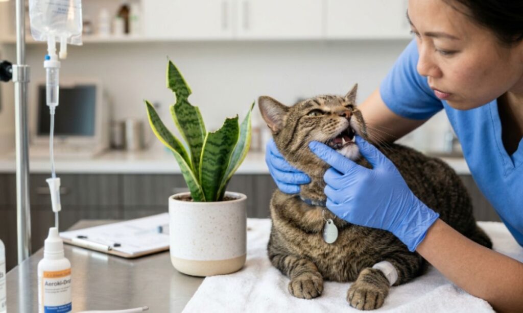 How Vets Diagnose and Treat Snake Plant Poisoning