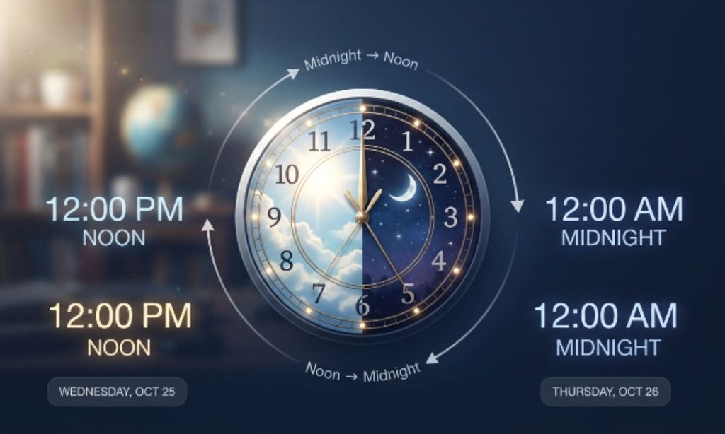 Noon and Midnight: Where People Get Confused