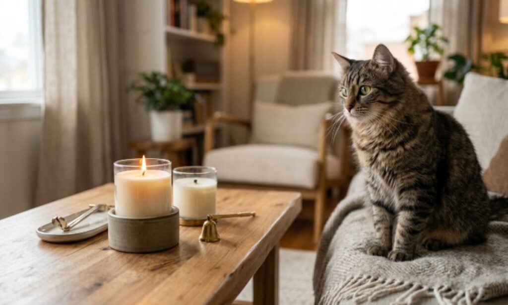 Safe Candle-Burning Practices for Cat Owners