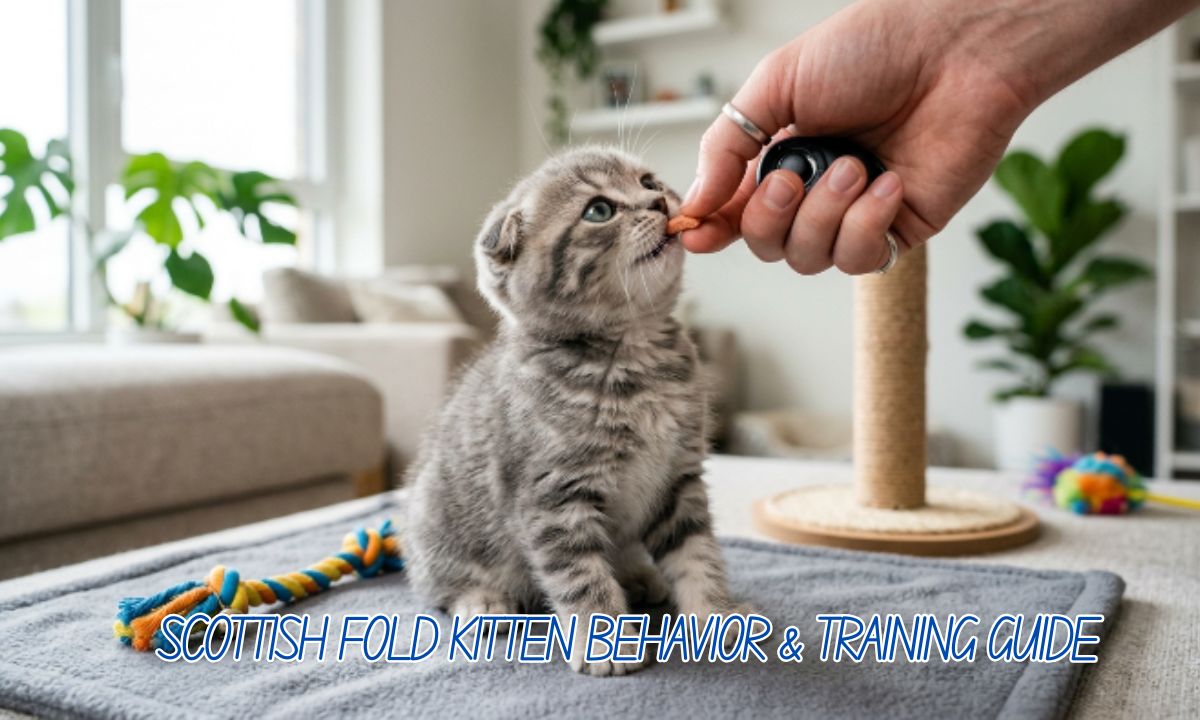 Scottish Fold Kitten Behavior & Training Guide