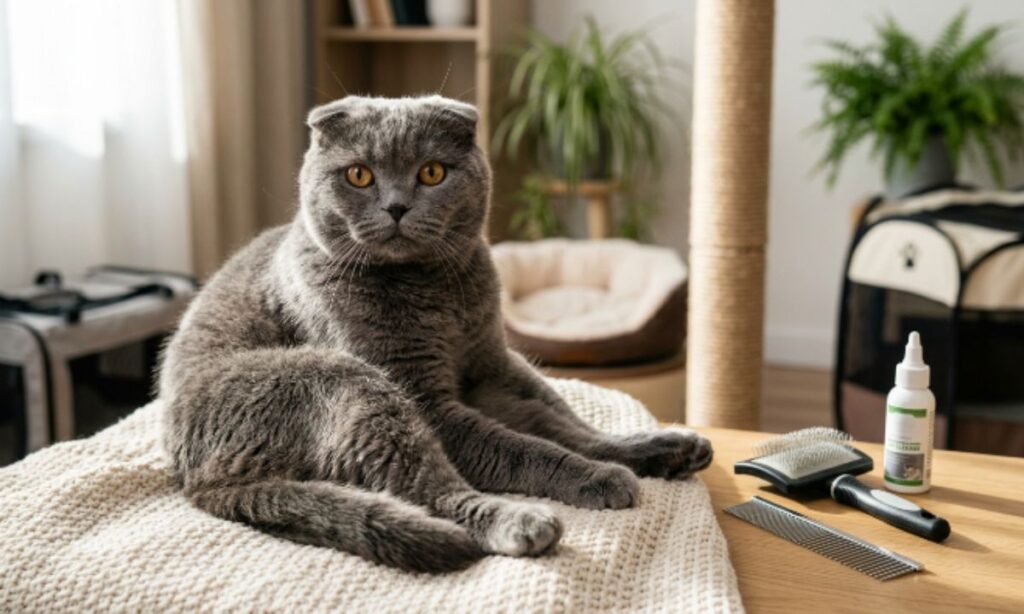 Setting Up a Safe Home for a Scottish Fold
