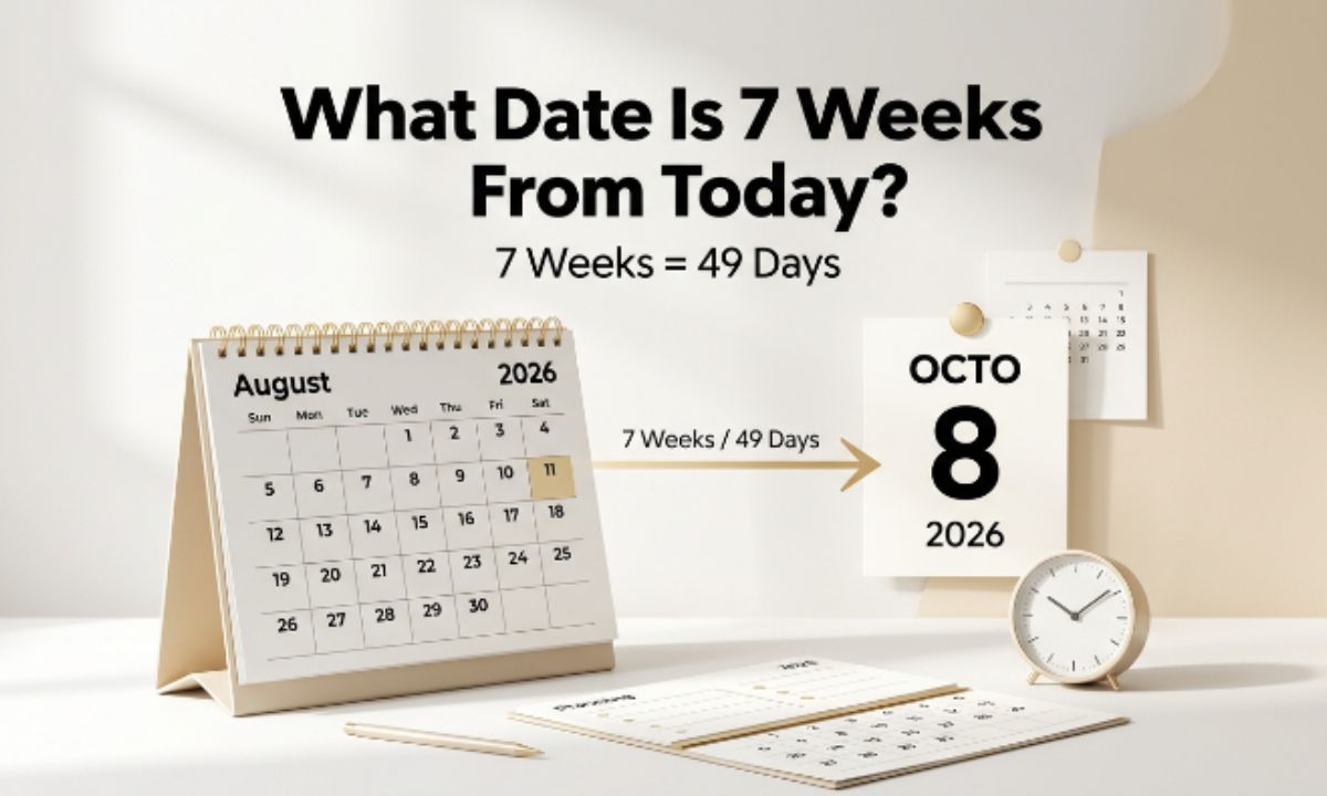 What Date Is 7 Weeks From Today_