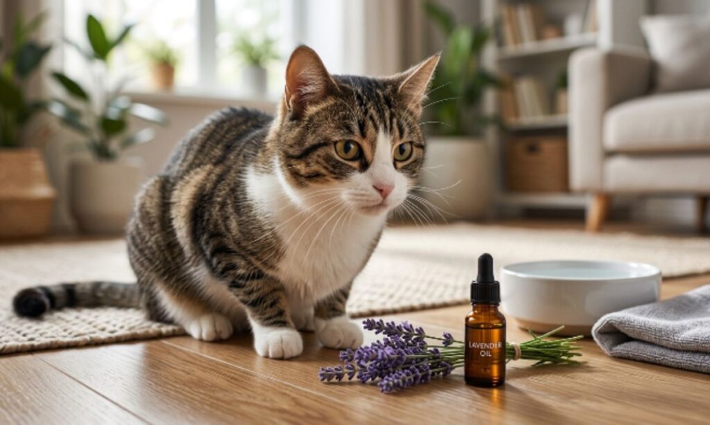 What to Do If Your Cat Is Exposed to Lavender