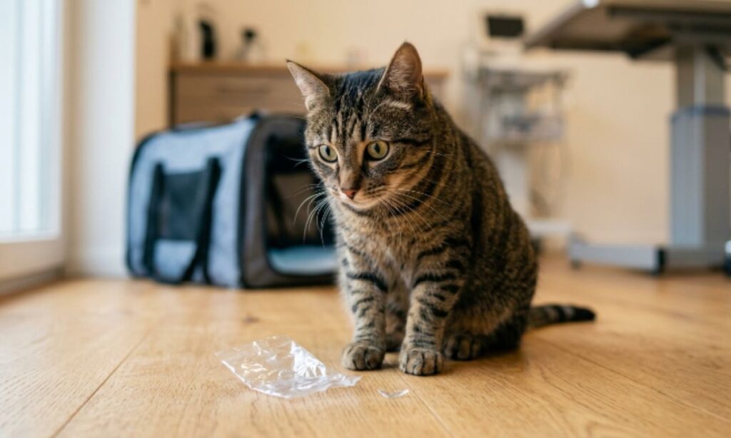 What to Do If Your Cat Just Swallowed Plastic