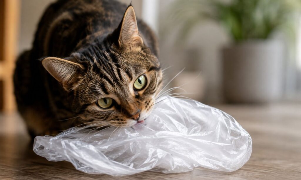 Why Are Cats Attracted to Plastic Bags