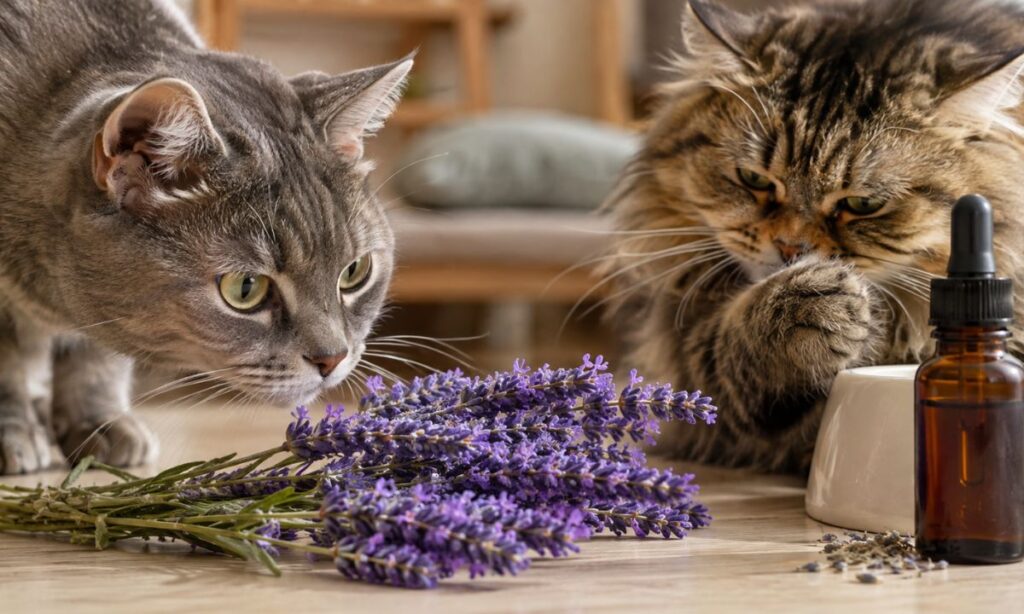 Why Cats React Differently to Lavender