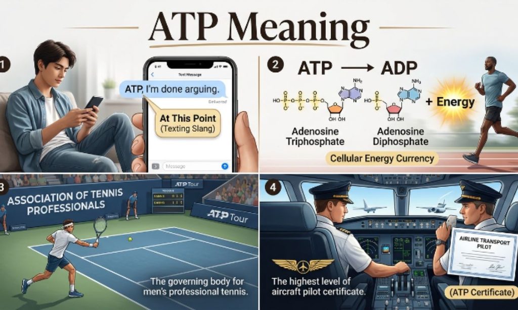 ATP on TikTok, Instagram, Snapchat, and WhatsApp