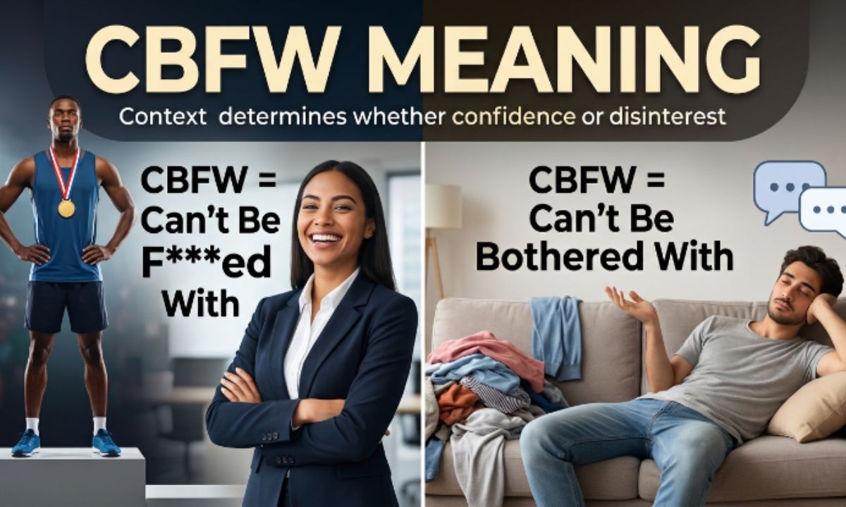 CBFW Meaning What Does CBFW Stand For in Text and Slang