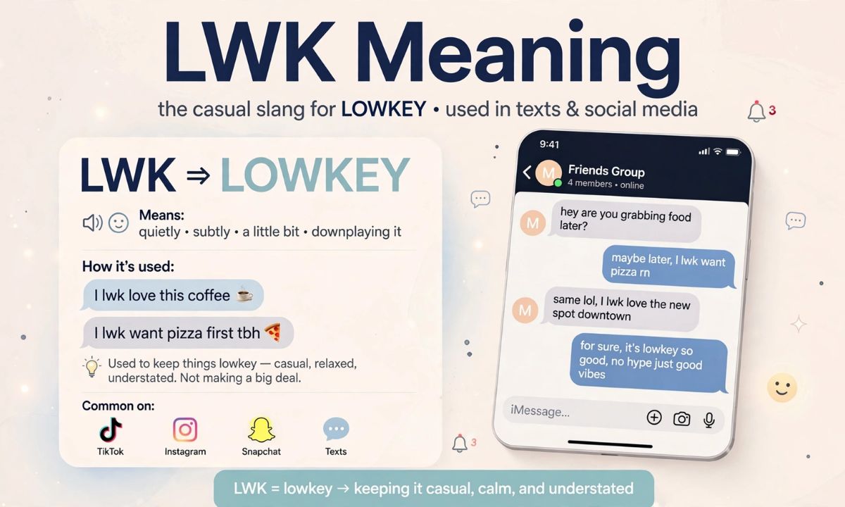 LWK Meaning What It Means in Texting, TikTok, and Social Media