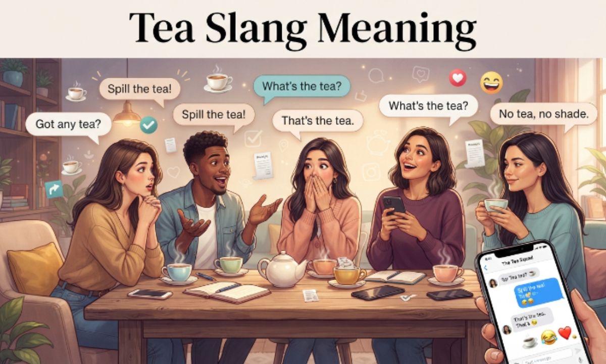 Tea Slang Meaning What It Really Means and Where It Came From